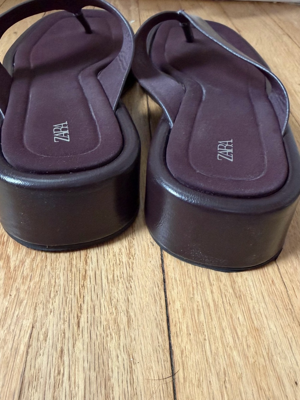 Zara Flat Strap Sandals - Picture 6 of 8